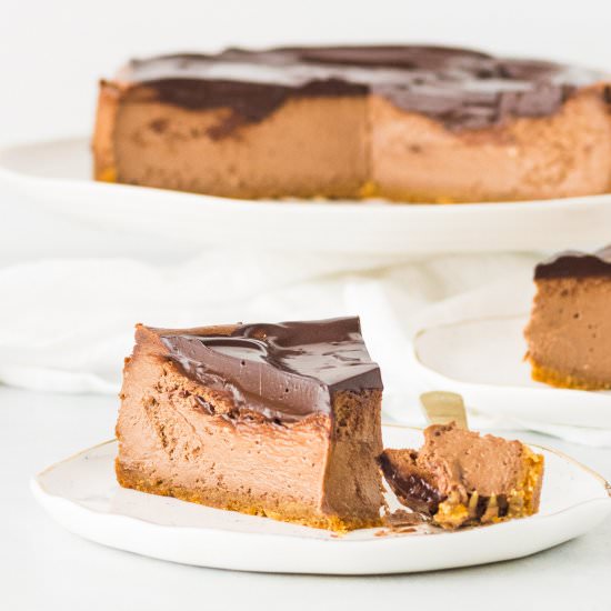 Chocolate Amaretto Cheesecake