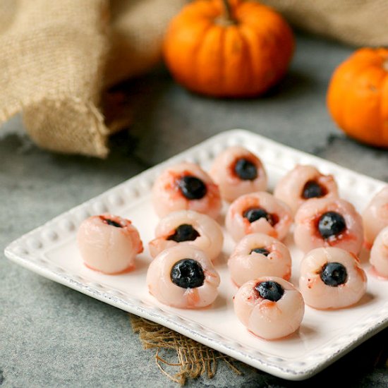 Spooky Halloween Eyeball Snacks