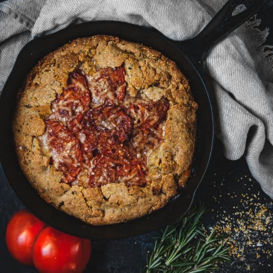 Tomato & Parmesan Galette