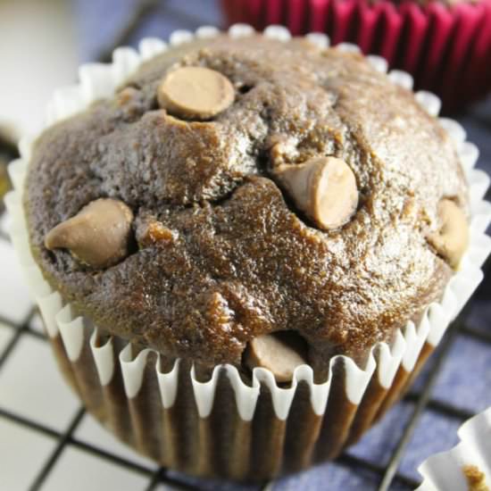 Chocolate Banana Muffins