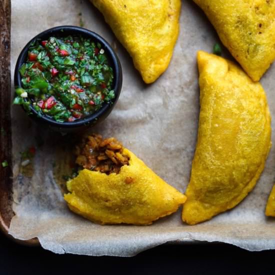 Vegan Colombian Empanadas