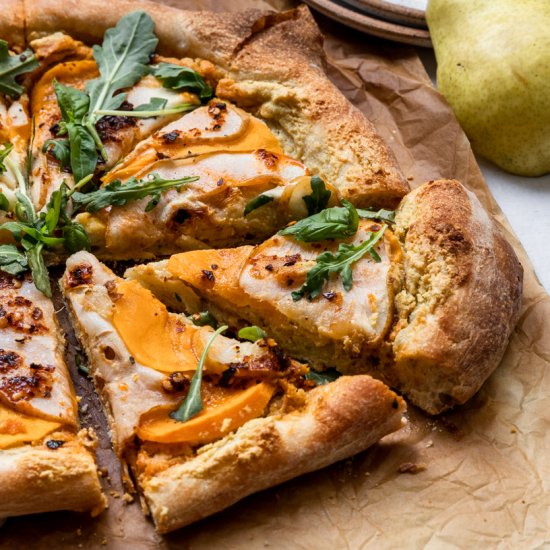 Vegan Pear Pizza