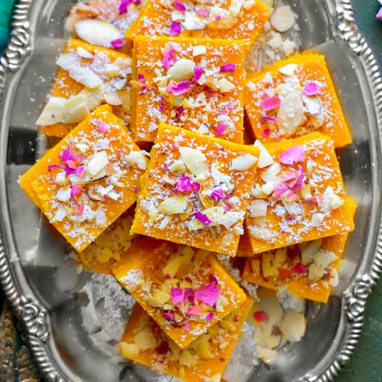 Easy Besan Barfi