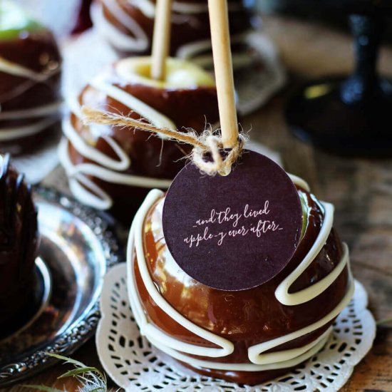 Caramel Apple Wedding Favors