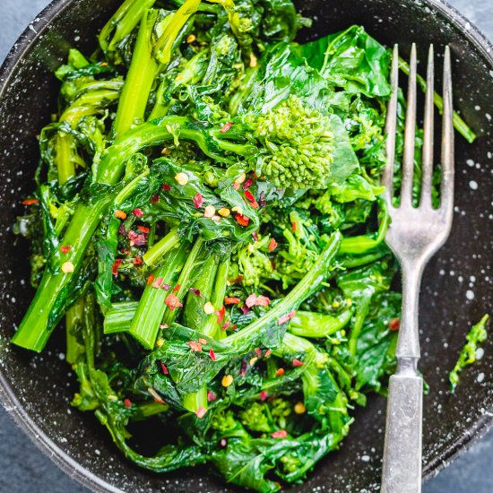 Sauteed Broccoli Rabe