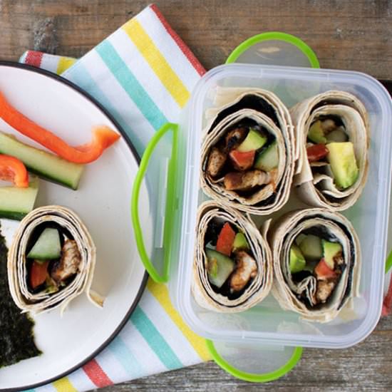 Lunch Box Sushi Wraps