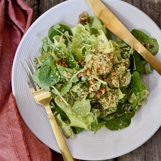 Butter Lettuce And Watercress Salad