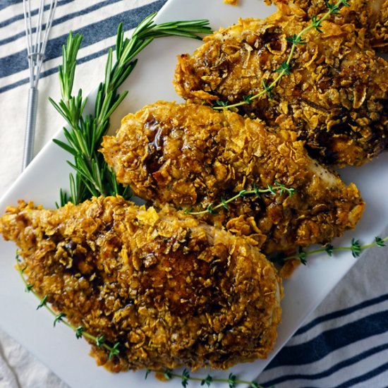 Crispy Brown Butter Honey Chicken