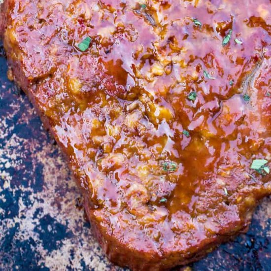 Traeger Smoked Meatloaf