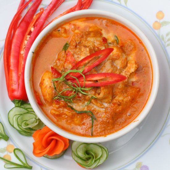 Easy Thai Chicken Panang Curry