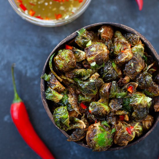 Crispy Thai Brussels Sprouts