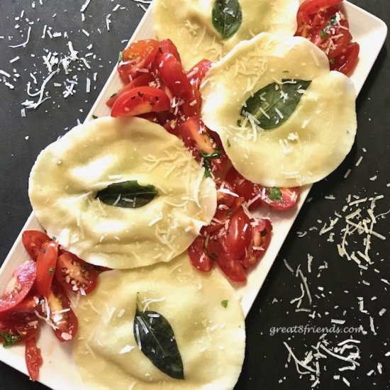 Mushroom and Ricotta Ravioli