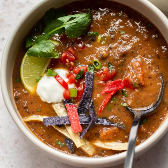 easy black bean soup