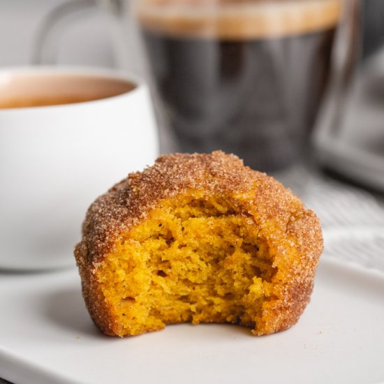 Pumpkin Muffins with Cinnamon Sugar