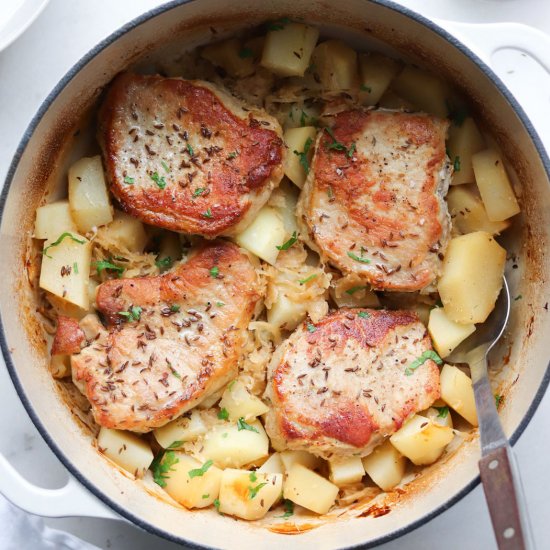 German Pork Chops (Whole30)