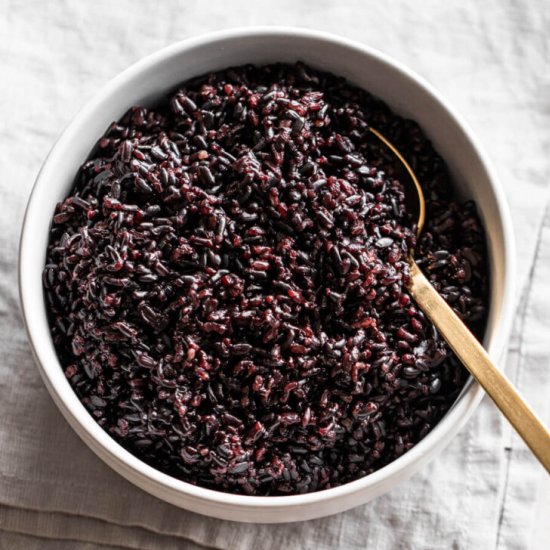 Instant Pot Black Rice