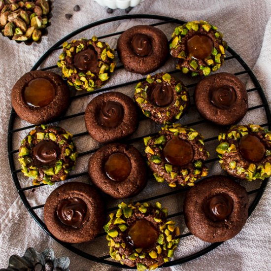 Chocolate Pistachio Cookies