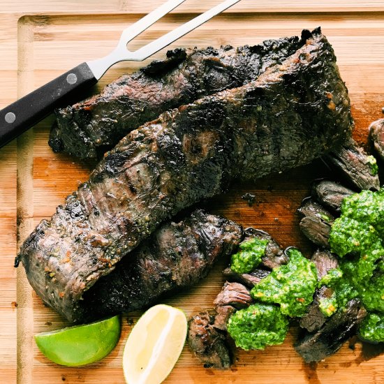 Grilled Skirt Steak