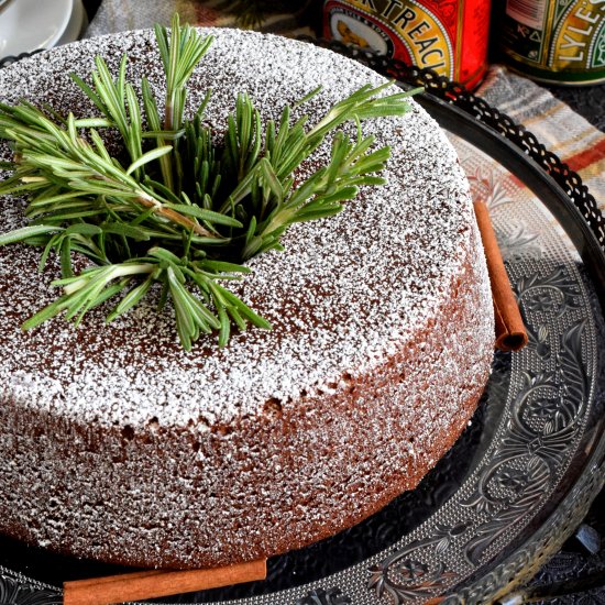 Spiced Molasses Bundt Cake