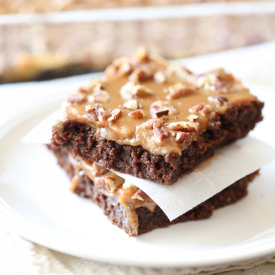 Caramel Pecan Brownies