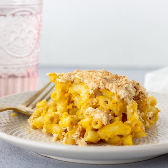 Vegan Butternut Squash Macaroni