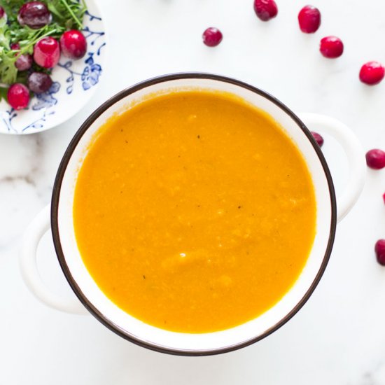 Hubbard Squash Soup