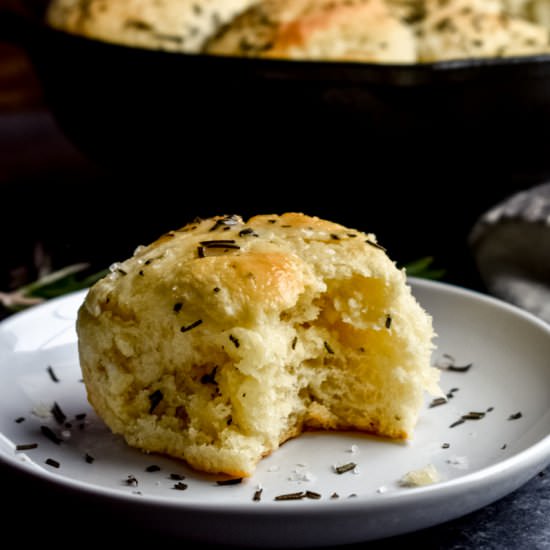 Rosemary Sea Salt Dinner Rolls