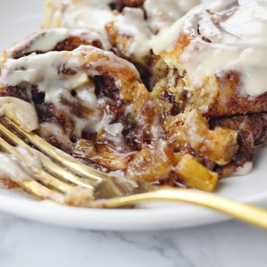 Easy Apple Pie Cinnamon Rolls