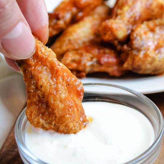 Air Fryer Buffalo Chicken Wings