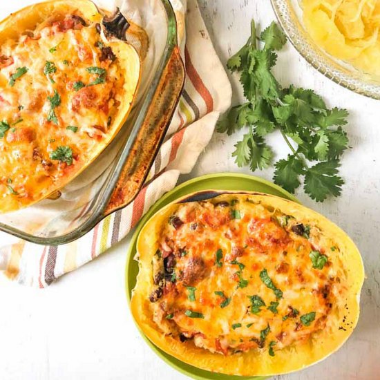 Mexican Spaghetti Squash Casserole