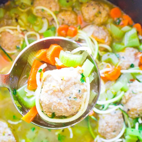 Chicken Zoodle Soup