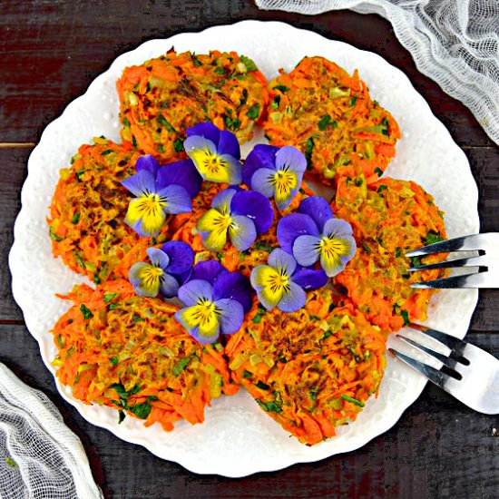 Carrot pancakes