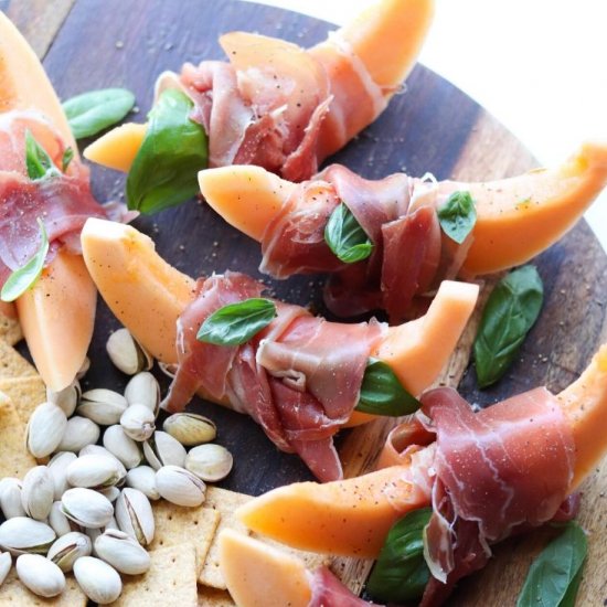 Prosciutto & Melon Cheese Board