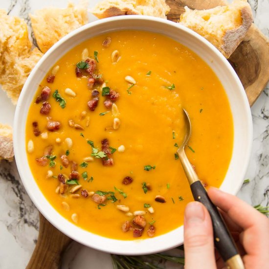 Roasted Butternut Squash Soup