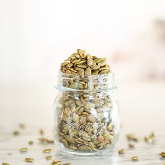 Sweet Roasted Pumpkin Seeds