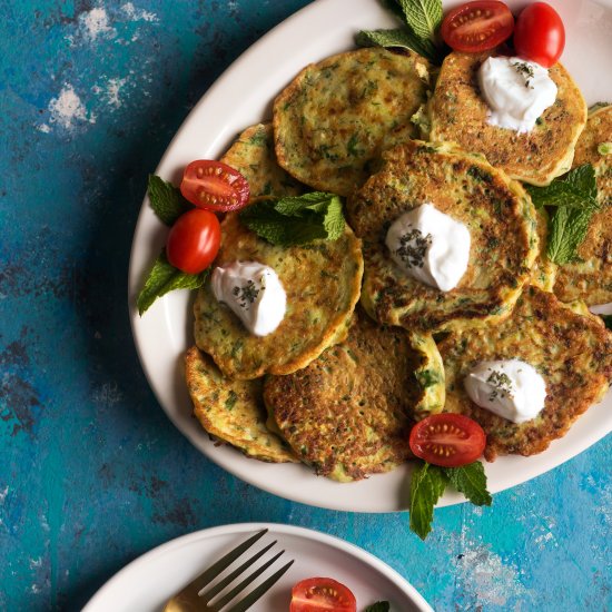 Turkish Zucchini Fritters Recipe