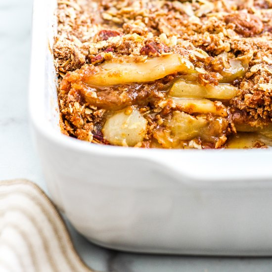 Gluten Free Apple & Pear Crisp