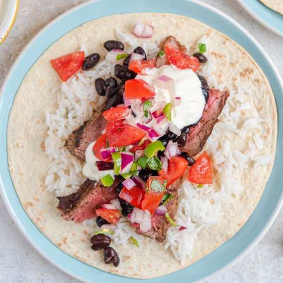 (Copycat) Chipotle Steak Burrito