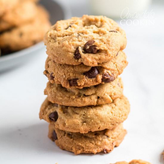 Peanut Butter Oatmeal Chocolate Cookies