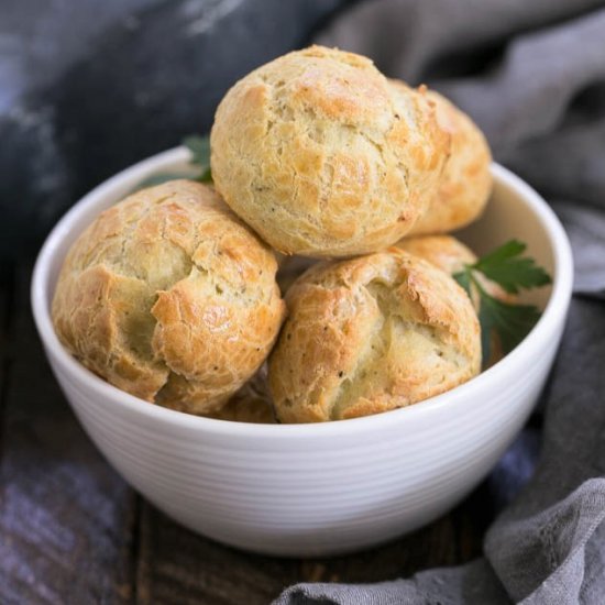 Blue Cheese Gougeres