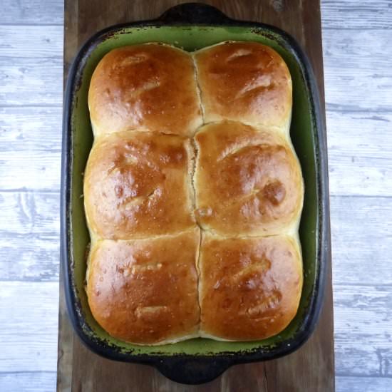 Super Soft Spelt Bread Buns