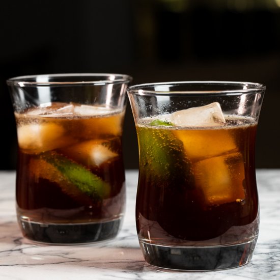 Cuba Libre Cocktail