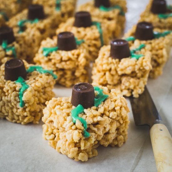 Halloween Rice Krispie Treat