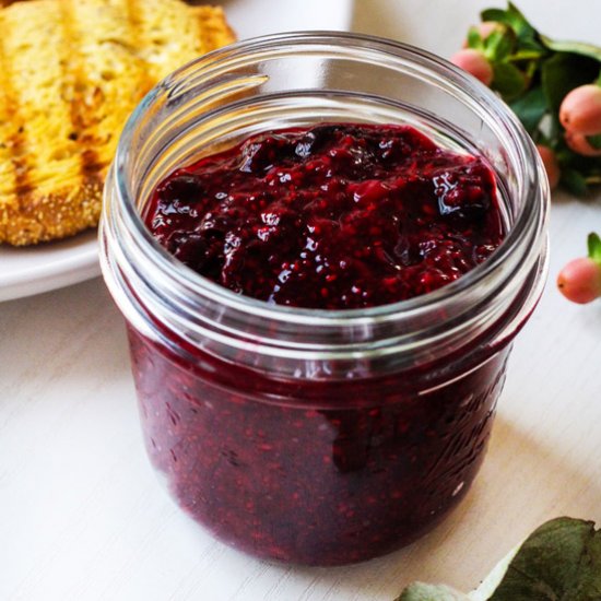 5 Minute Chia Seed Berry Jam