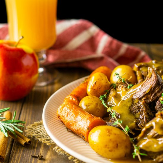 Apple Cider Pot Roast