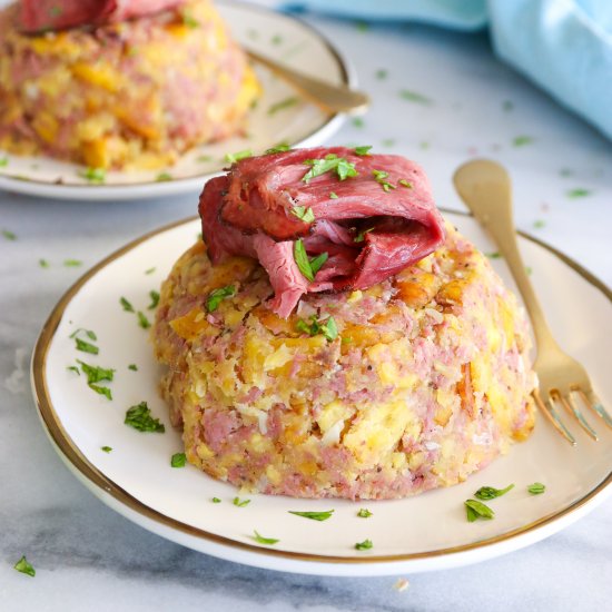 Pastrami Mofongo