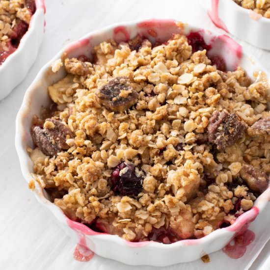 Mini Cranberry Apple Crisps