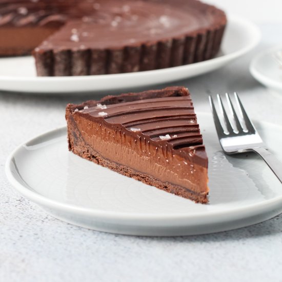 Malted Milk Chocolate Pie