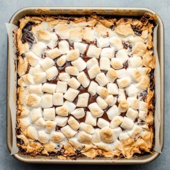 Gooey S’mores Bars – Vegan + Nut Free