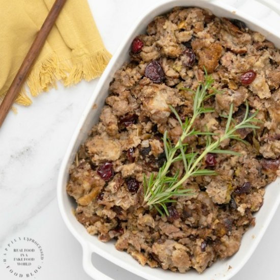 SLOW COOKER STUFFING